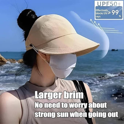 Women's Sun Visor Hat with UV protection