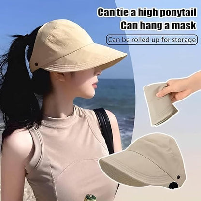 Women's Sun Visor Hat with UV protection